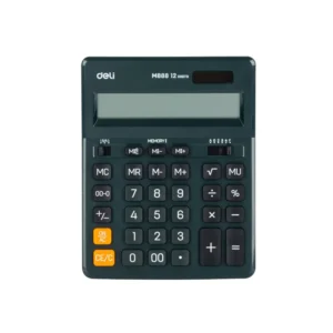 Calculadora Deli Escritorio 12 Dig Grande Verde