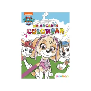 Libro De Actividades Me Encanta Colorear Con Paw Patrol 64 Pag