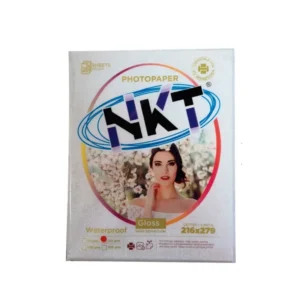 Papel Foto 8.5X11 20Hjs Glossy 210Gr En Bolsa Nkt