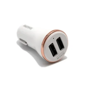 Cargador P/Auto 2-Usb 2.4Amp Dolfin Remax Gold Red