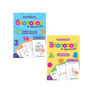 Libro De Actividades Me Divierto Y Aprendo Formas / Numeros Surtido 48 Pag