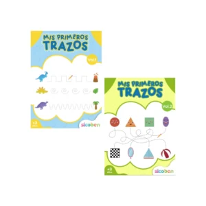 Libro De Actividades Mis Primeros Trazos Vol. 1 / Vol.2 Surt 48 Pag