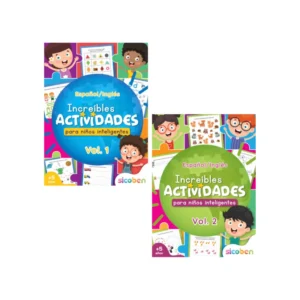 Libro De Actividades Para Ni?os Inteligentes Espa?ol/Ingles Surt 64 Pag