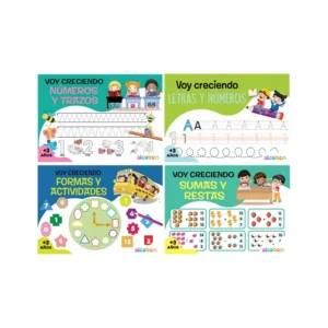 Libro De Actividades Voy Creciendo Surtido 96 Pag