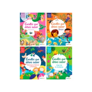 Libro De Lectura Cuentos Que Debes Saber Pasta Dura 24 Paginas Surtido