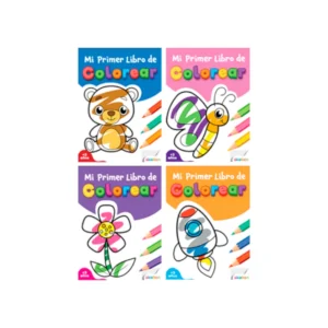 Libro De Actividades Mi primer Coloreo 24 Paginas