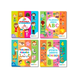 Libro De Lectura Mis Primeras Palabras Surtido Pasta Dura 10 Pag