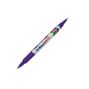 Marcador Artline Doble Punta Morado Ek-041T