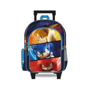 Mochila Con Rodos Sonic 16   P1000