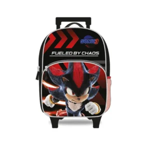 Mochila Con Rodos Sonic 16  Shadow The Hedgehog