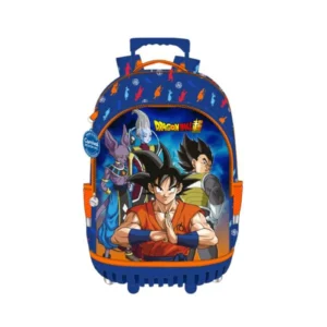 Mochila Con Rodos 17  Dragon Ball Full Print