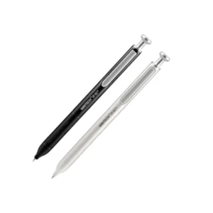 Boligrafo Writech Negro Paquete2 0.7Mm Retractil Metal Gel Cuerpo Rosa/Azul