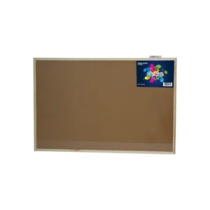 Pizarra Corcho 45X30Cm Marco Madera Genial