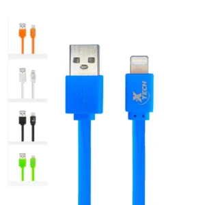 Cable 2 En 1 Lightning Y Micro Usb 3 Pies Colores Surtidos Xtech Xtg-216