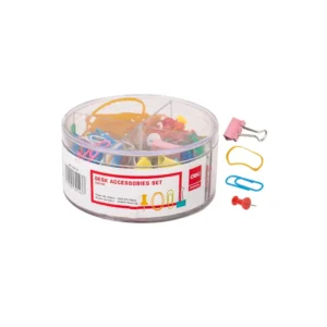 Clip Set Deli Surtido Clips/Clip Billetero/Push Pin