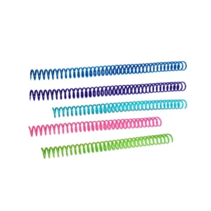 Espiral Plastico 4:1 14Mm Paquete100 120Hojas Multicolor Perfex