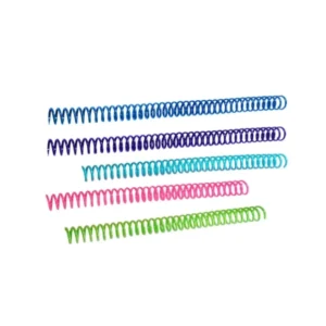 Espiral Plast 4:1 14mm Paquete 18 120Hojas Multicolor Perfex