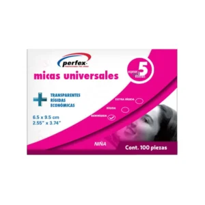 Lamina 6.5X9.5Cm 5Ml Paquete100 Perfex Cedula