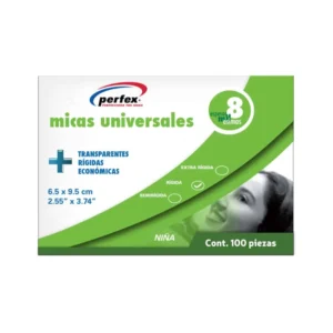 Lamina 6.5X9.5Cm 8Ml Paquete100 Perfex Cedula