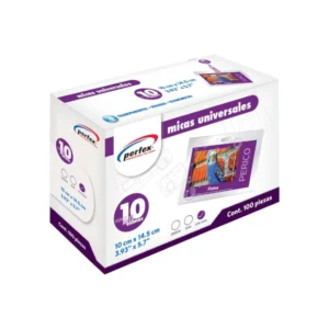 Lamina 10X14.5Cm 10Ml Paquete100 Perfex Revision