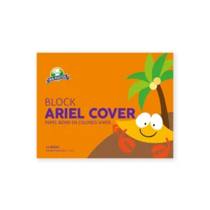 Block Tama?o Carta Papel Ariel Cover 24Hojas Surt Mis Pasitos