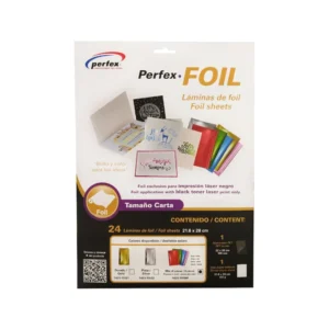 Foil T/C Perfex Surt Kit 24 Hjs + 1 Hoja Pet+1 Hoja Papel Brilante P/Triton