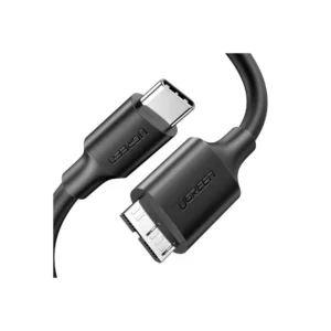 Cable Usb-C A Usb 3 0 Micro-B Macho 1M Negro Us312 Ugreen