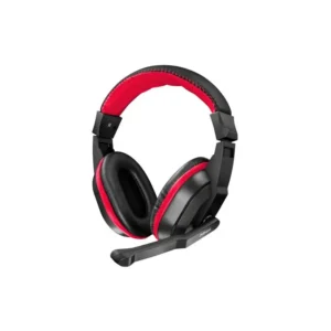 Audifono Trust Gaming Ziva 3.5Mm Negro-Rojo Con Microfono