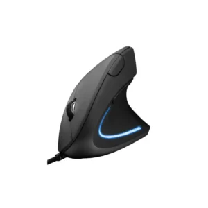 Mouse Trust Verto Usb Negro Ergonomico Vertical