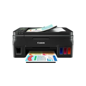 Multifuncional Canon G4110 De Flujo Continuo  Imprime  Copia  Scanea  Usb  Wifi  Fax  Adf  Negro