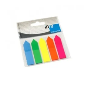 Nota Adhesiva Infonote Bandera Punta 5Col 12 Piezas 2682-09