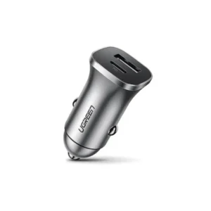 Cargador Para Carro 1Usb-A+1Usb-C Gris 18W Cd130 Ugreen