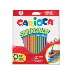 Lapiz Color Largo 24 Colores Carioca