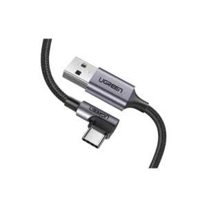 Cable Usb-A 2.0 A Usb-C Angulo 1M Negro Us284 Ugreen