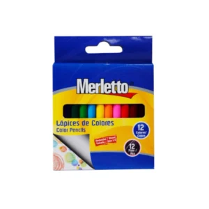 Lapiz Color Corto Paquete 12 Merletto 780-7191443