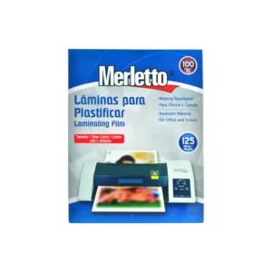 Lamina t/c 5ml pqt100 Merletto