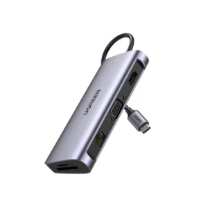 Hub Usb-C 10 Puertos Plata Ugreen