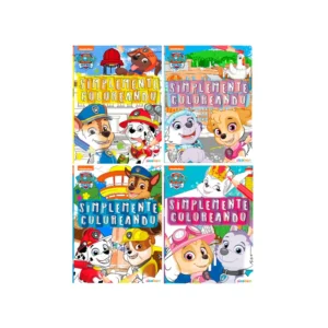 Libro De Actividades Simplemente Coloreando Paw Patrol Surtido 24 Pag