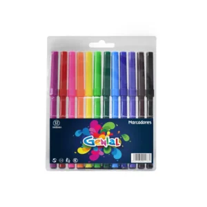 Marcador Escolar Paquete12 Genial