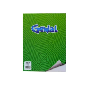 Block Liso Tama?o Carta Genial Horizontal