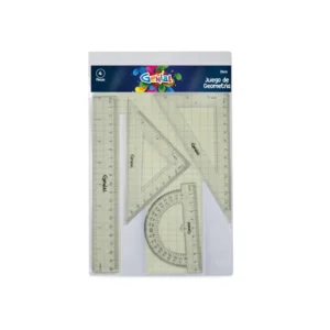 Juego Geometria 20cm 4pzs Genial