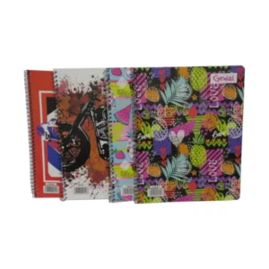 Cuaderno #3 1 Materias 70 Hojas Liso Genial Dise?os Femeninos
