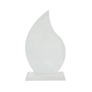 Retratera Para Sublimar Vidrio 9X4 Forma Hoja