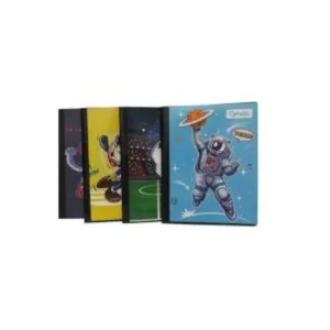 Cuaderno Cosido Grande 200 Pag Cuadriculado Genial Dise?os Ni?o