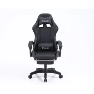 Silla Gaming Max Negro 220Lb Con Reposa Pies Nenotech