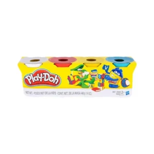 Plastilina Play Doh 4 Colores Clasicos Morado/Verde/Amarillo/Azul 16Oz