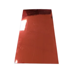 Cartulina Metalica Paquete 25 Rojo 50X65Cm