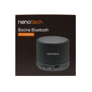 Parlante Nenotech Mini Portatil 3W Inalambrico Bluetooth Neg