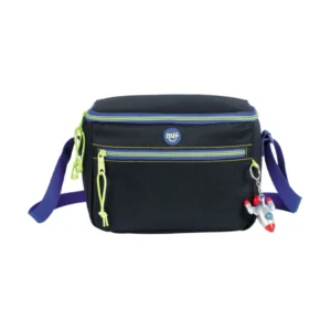 Lonchera Energy Rocket Negro Con Llavero