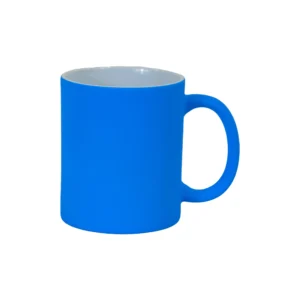 Taza Ceramica Para Sublimar 11Oz Fluo Azul
